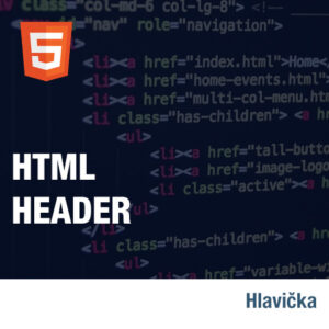 Přečtete si více ze článku HTML – nastavení hlavičky